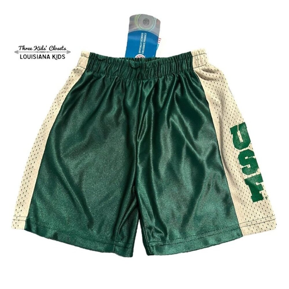 NEW Little King 2Y University of South Florida USF Athletic Shorts